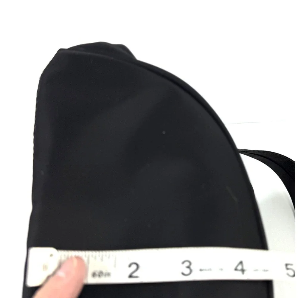 IHKWIP Convertible Sling Bag Backpack Black Nylon Travel Brand New